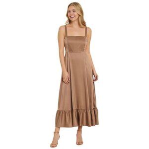 Show Me Your Mumu Large Clarissa Mocha Corset Dress